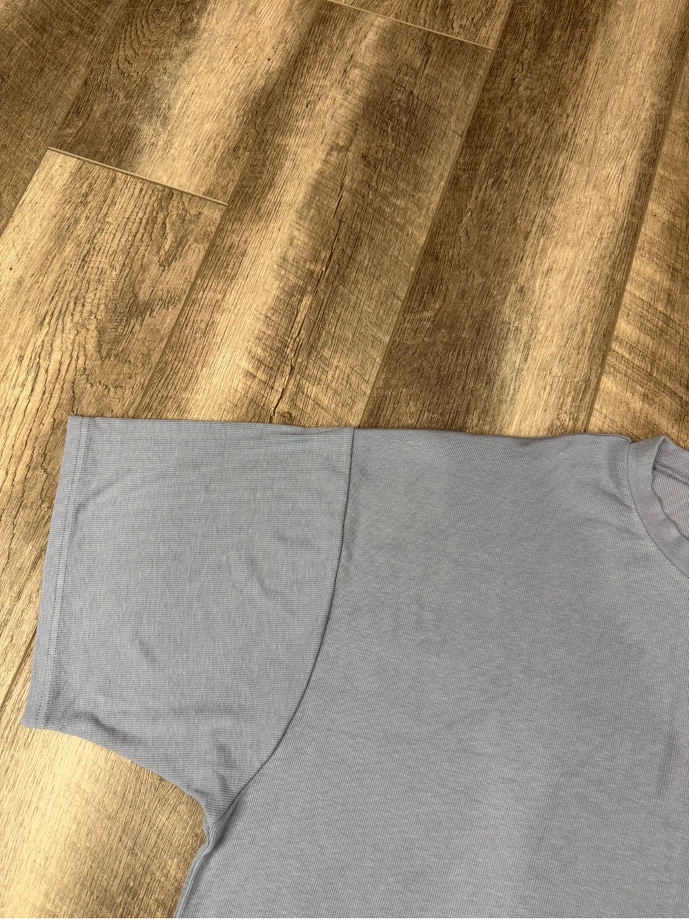 Foxy Kind Blue Ribbed Top - Picture 4 of 12